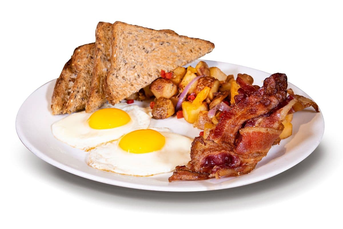 Classic Double Egger with meat