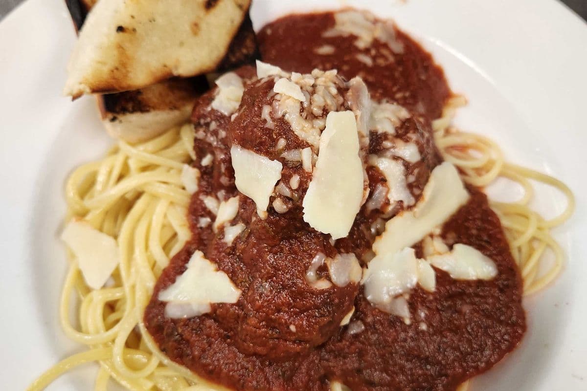 Linguine with Brew Table Meatballs