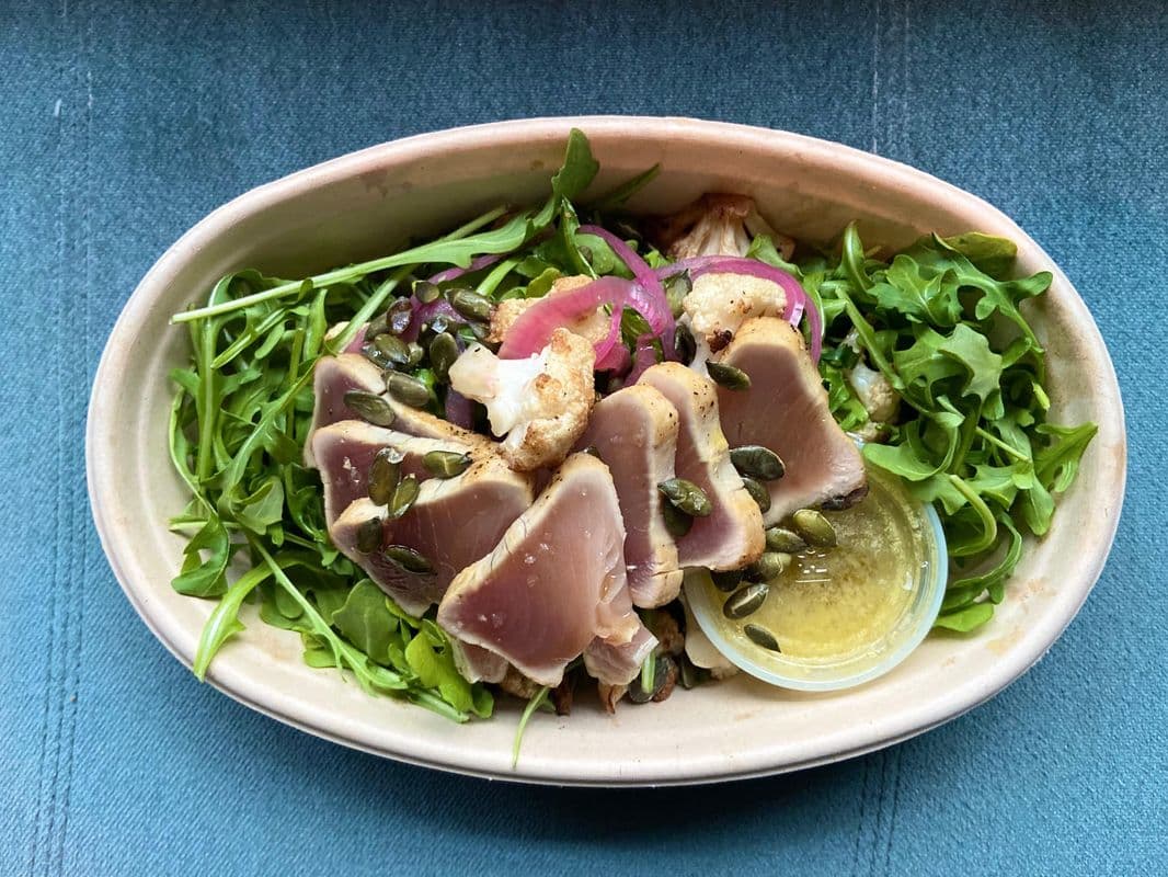 Arugula and Albacore Tuna