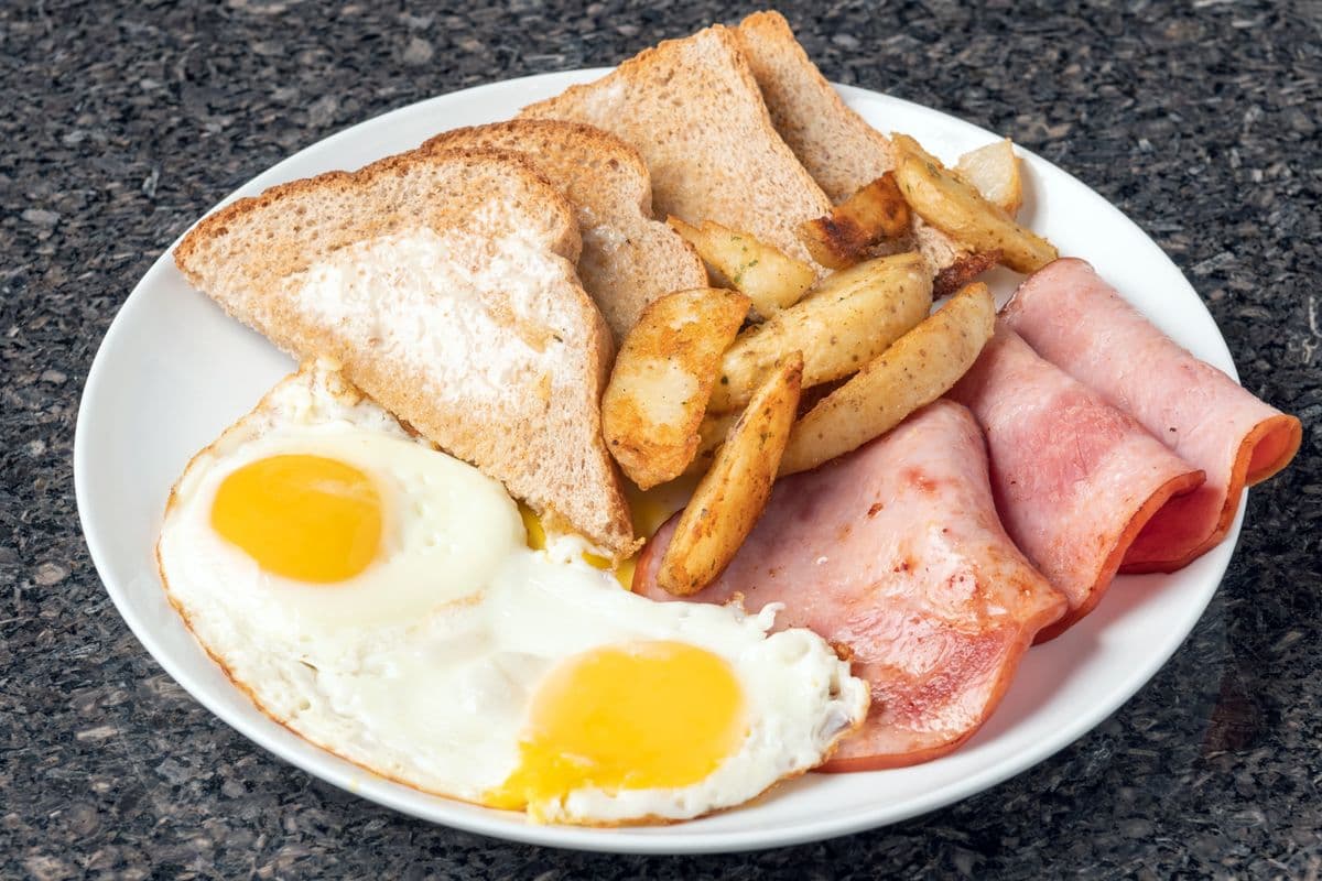 Breakfast Ham Platter