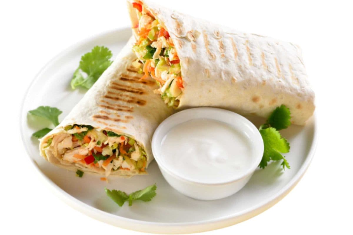 Halloumi Wrap
