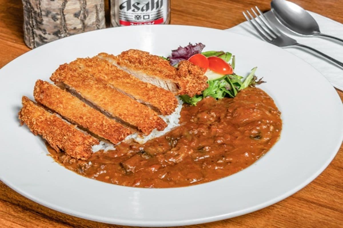 Hayashi with Pork Cutlet