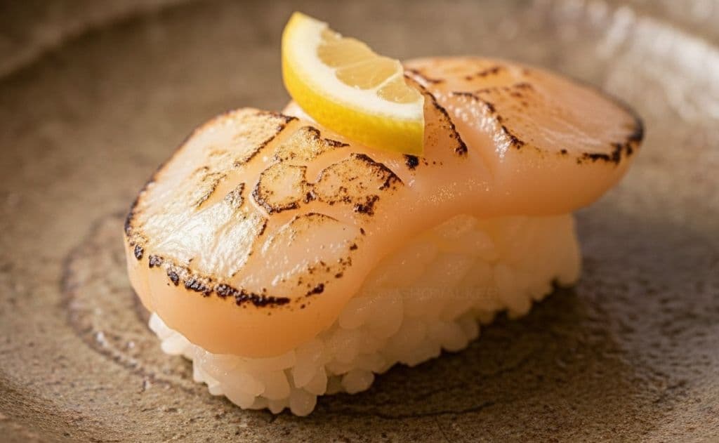 ★Torched Hokkaido Scallop Nigiri