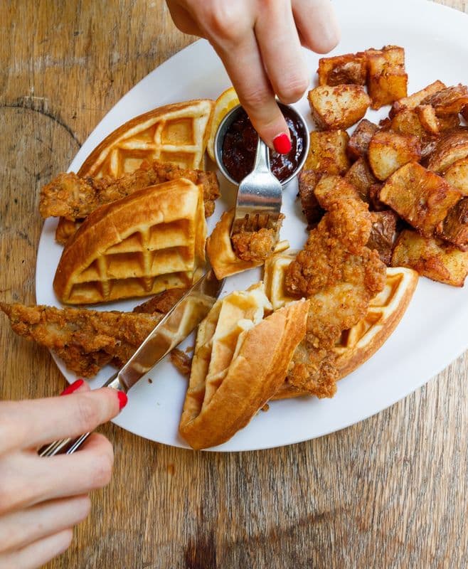 Poulet et gaufre / Chicken and Waffles