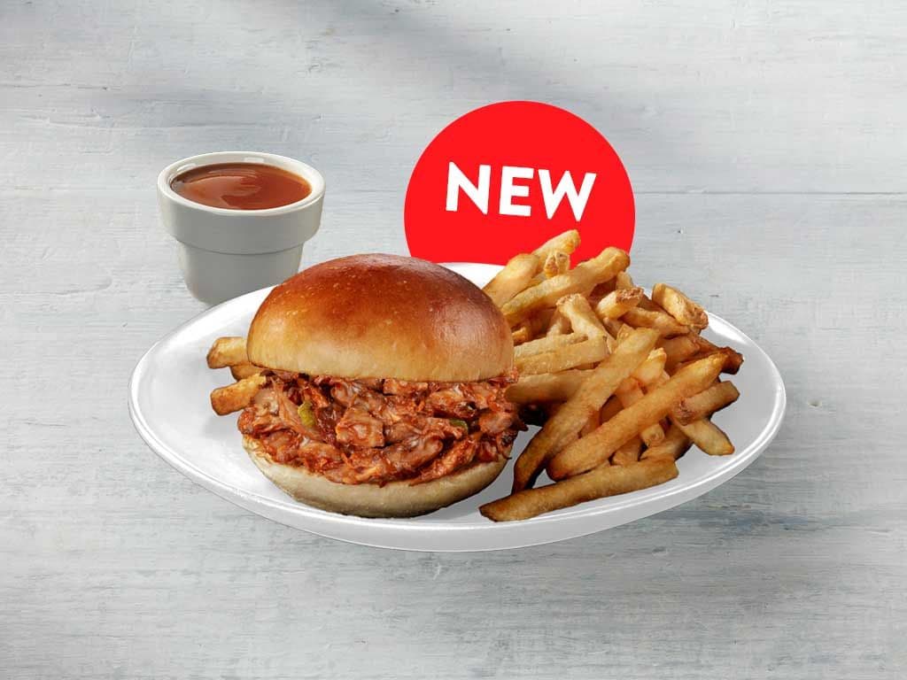 NEW! Kids Smoky Rib Sammy