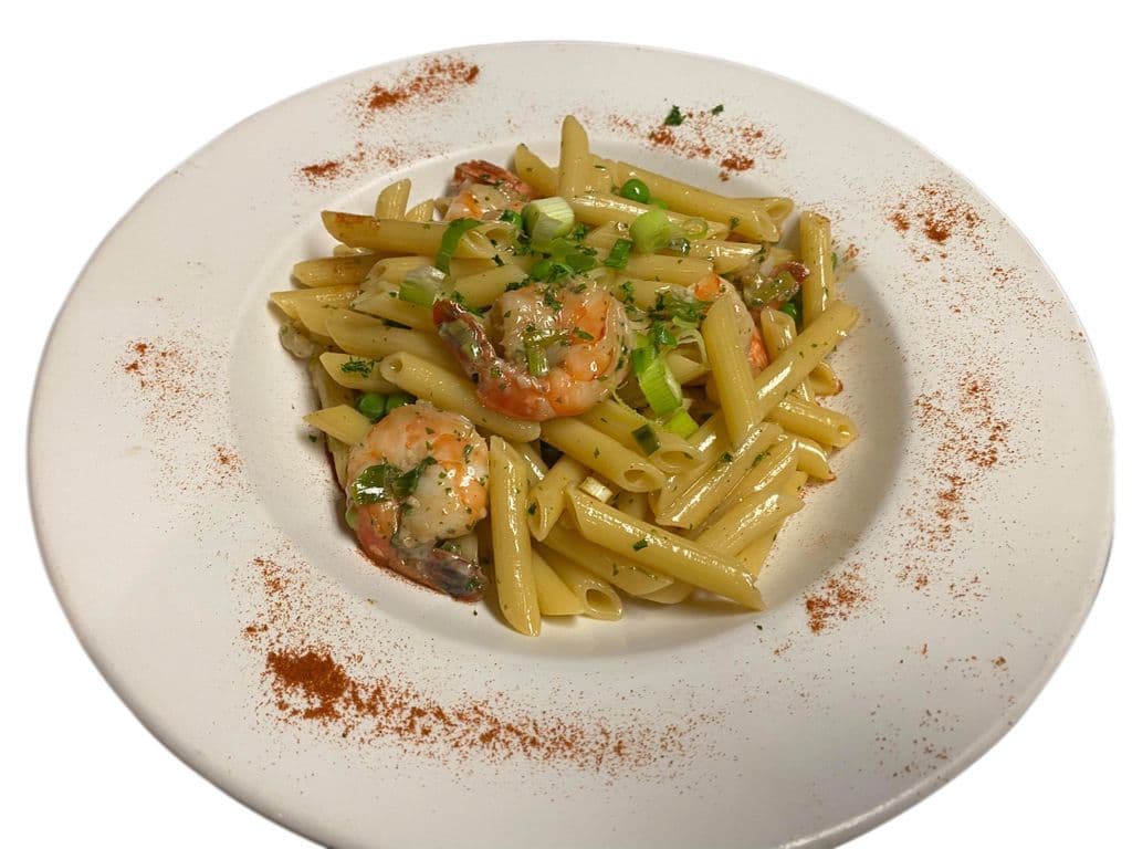 Shrimp Aglio Olio Pasta