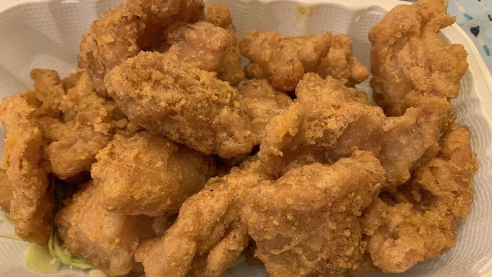 #601 Crispy Chicken with Shrimp Chips