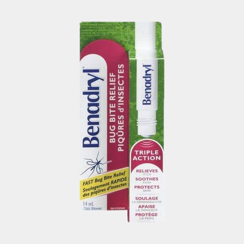 Benadryl Itch and Pain Relief Stick For Bug Bites (14ml)
