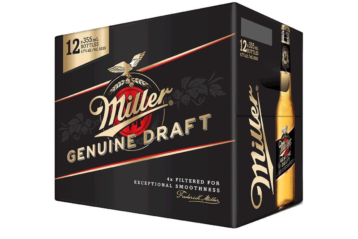 Miller Genuine Draft (12 Pack)