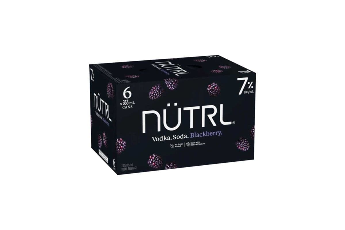 Nutrl 7 Black Raspberry (6 Cans) (6 x 355ml)