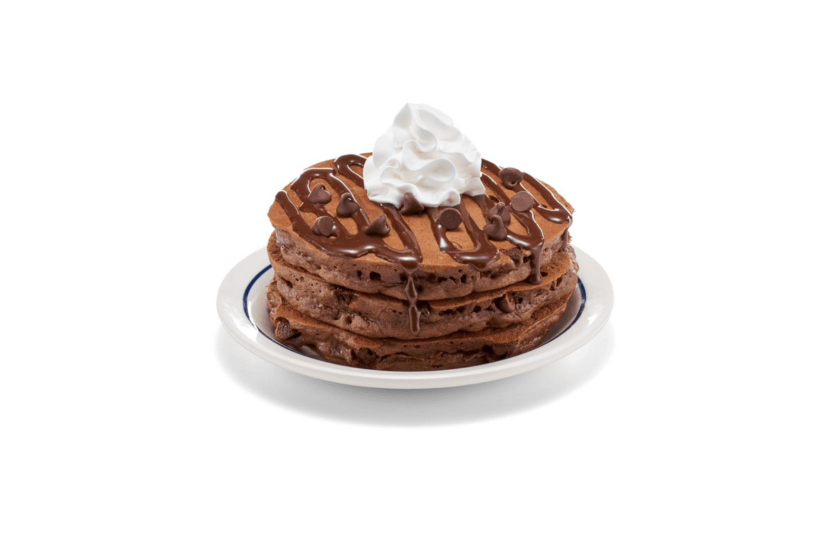 Chocolate Chocolate Chip Pancakes (4 pcs)