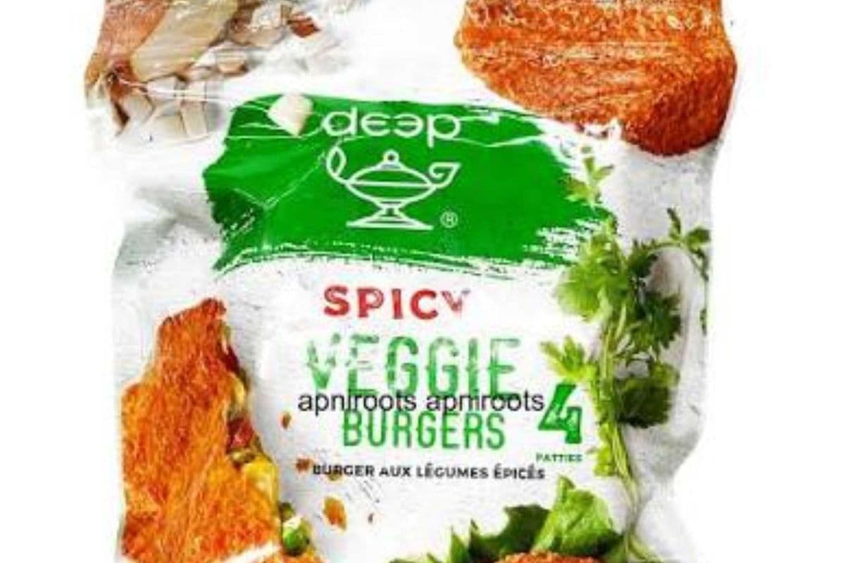 Deep Spicy Veggie Burger