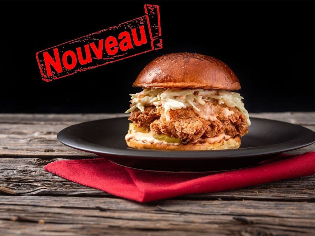 Sandwich au Poulet Croustillant / Crispy Chicken Sandwich