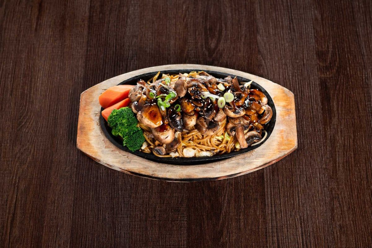 Mushroom Yakisoba
