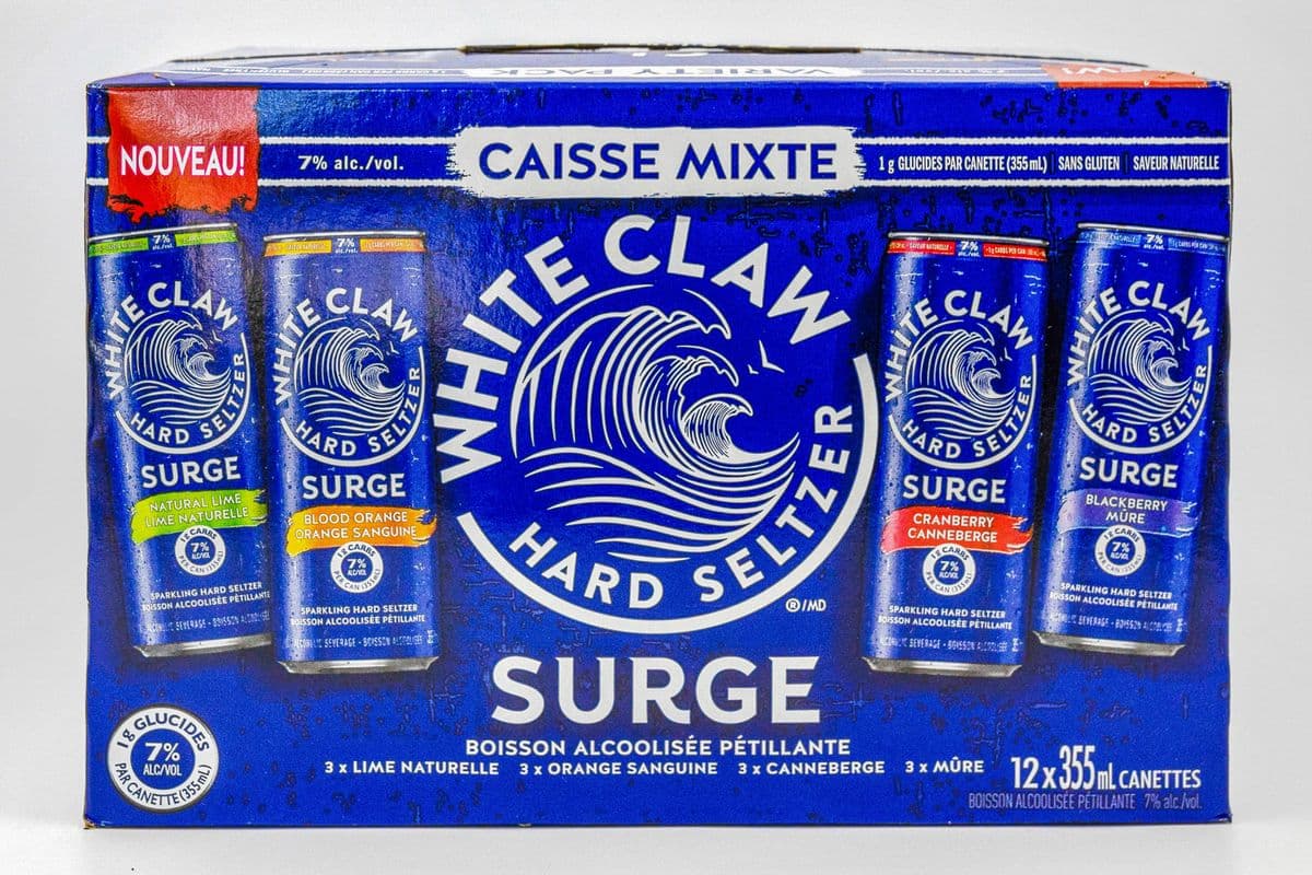 White Claw Surge Variety Pack (12 x 355 ml)