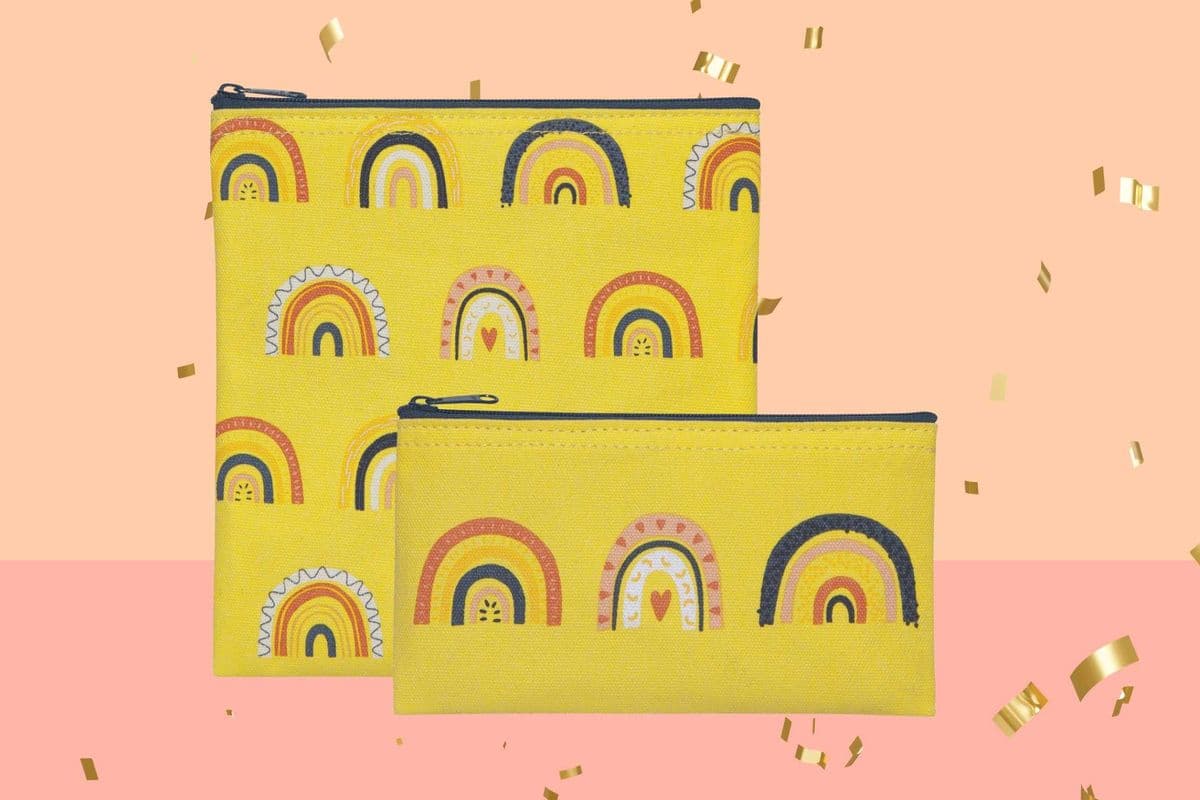 Rainbows Snack Bags Set of 2