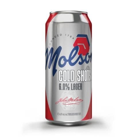 Molson Cold Shots 6.0 473mlCn
