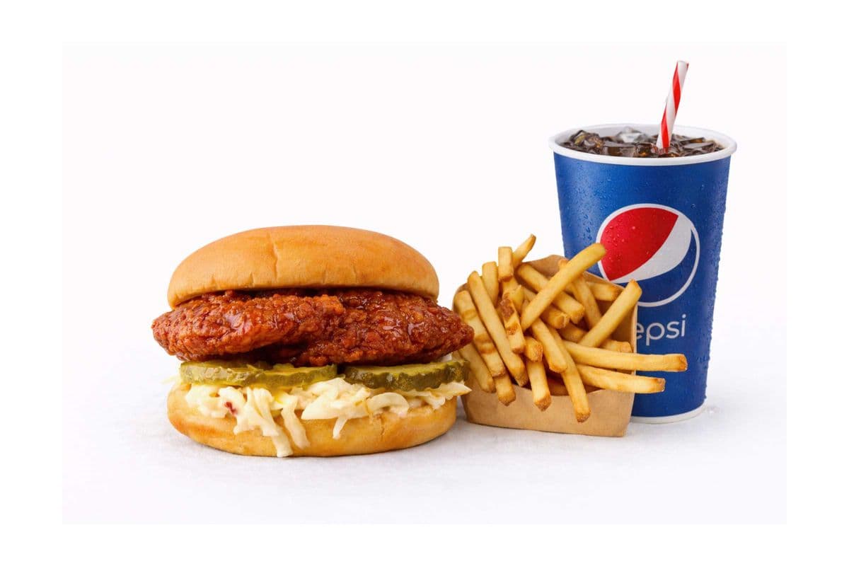 Nashville Hot Chicken Sandwich Combo