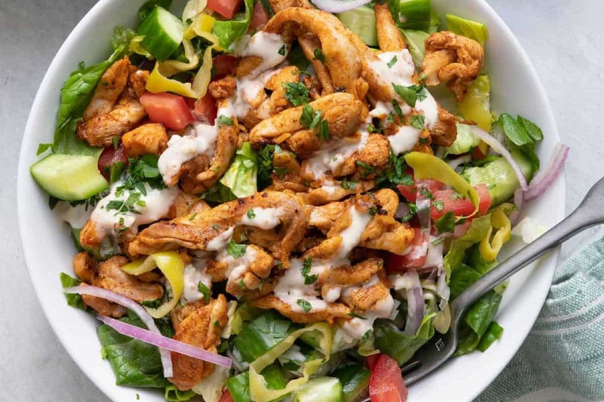 Chicken Shawarma Salad