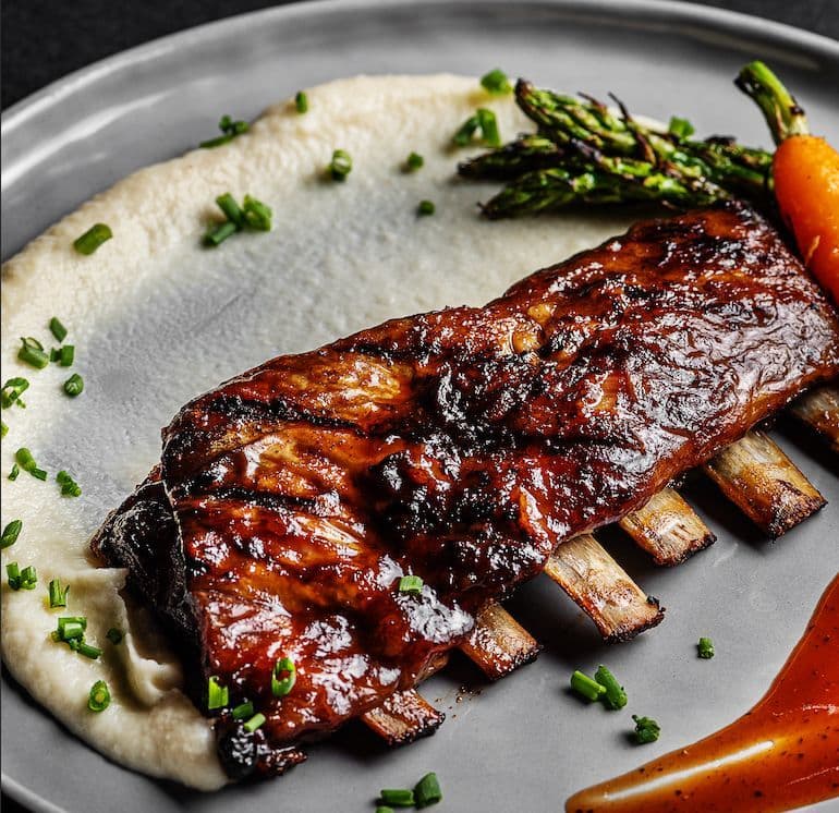 Smoked Lamb Ribs