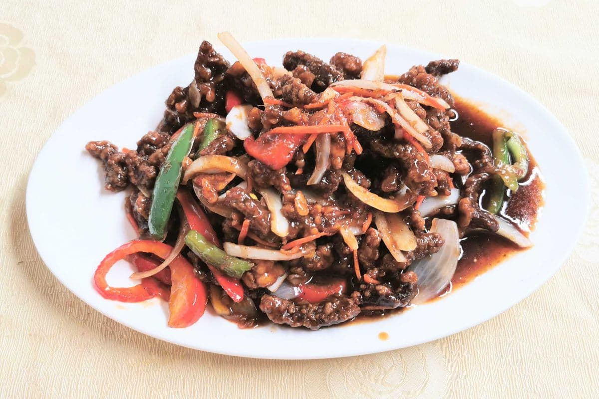 44. Crispy Ginger Fried Beef 姜煸牛肉
