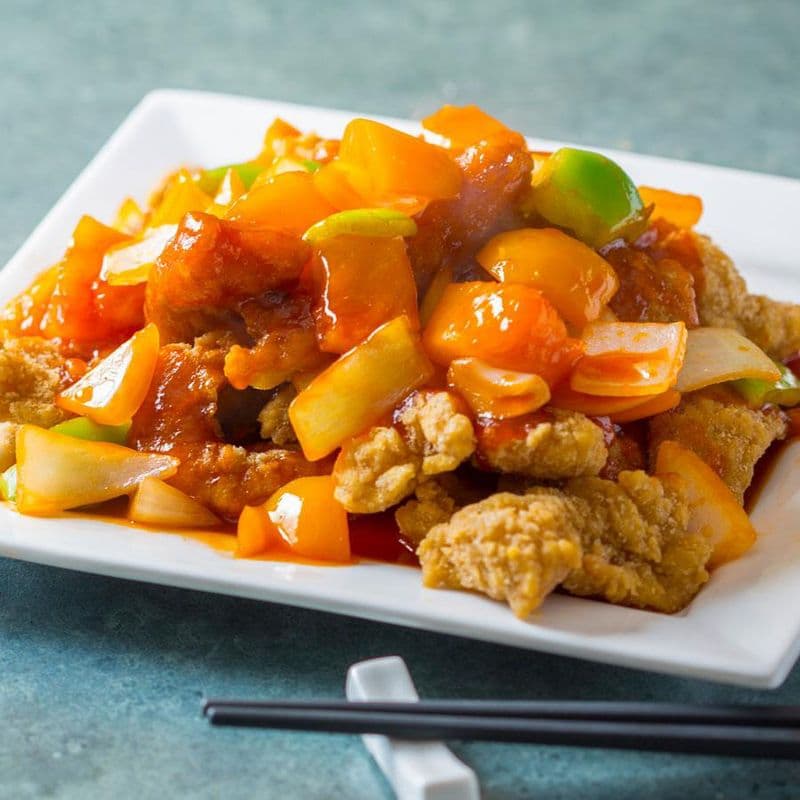 Sweet & Sour Fish Filet 甜酸魚球