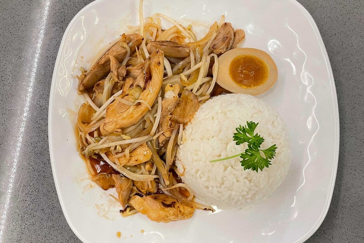 Chicken teriyaki Don