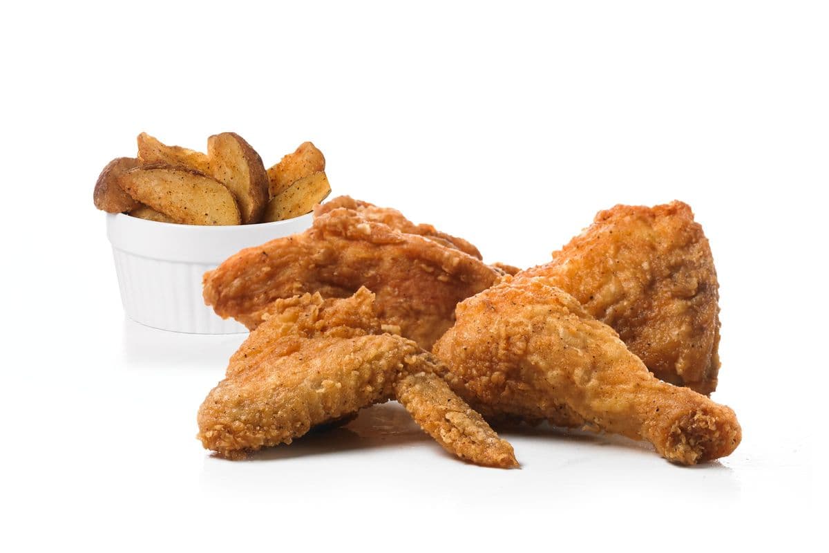 4 Pieces of Chicken with Taters