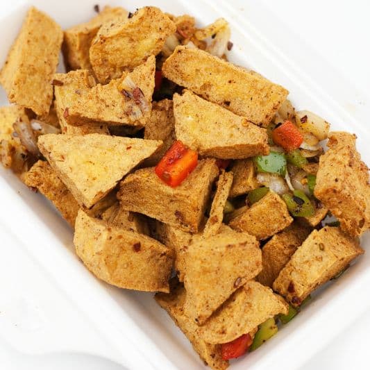 165. Deep-Fried Spicy Tofu with Salt and Pepper