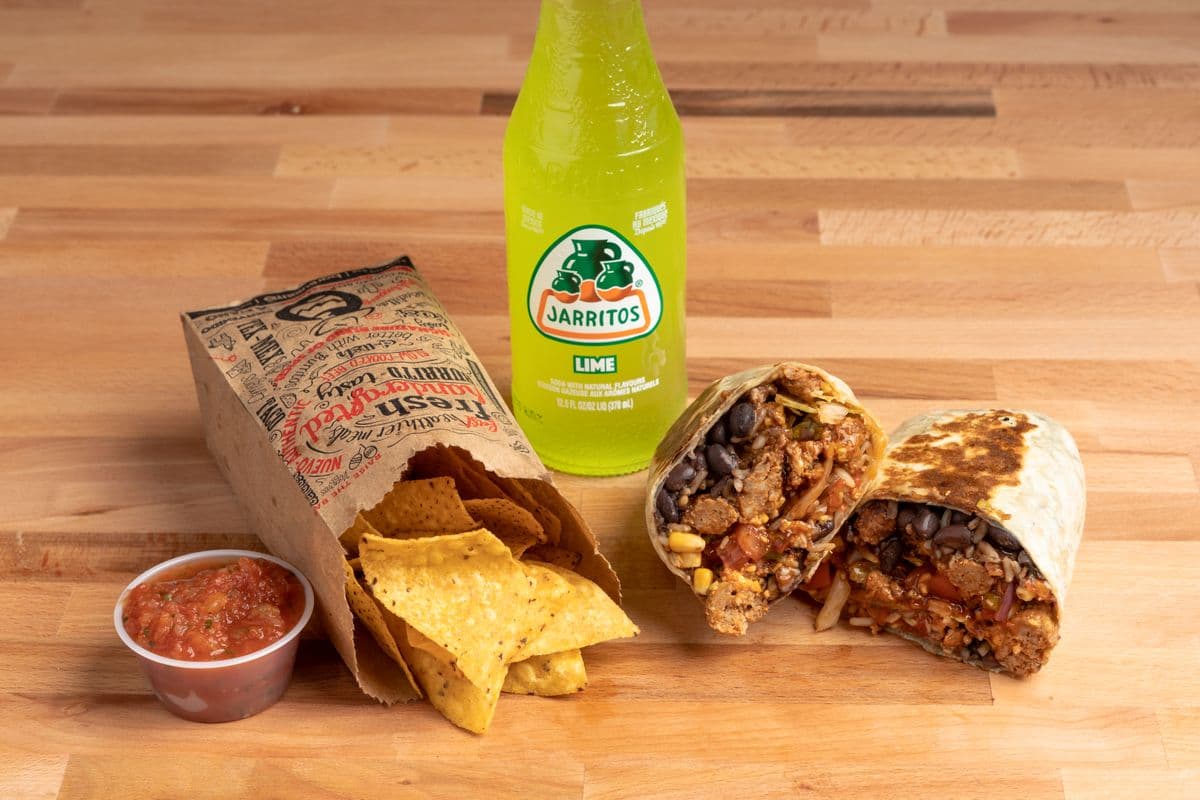 Chorizo Burrito Combo