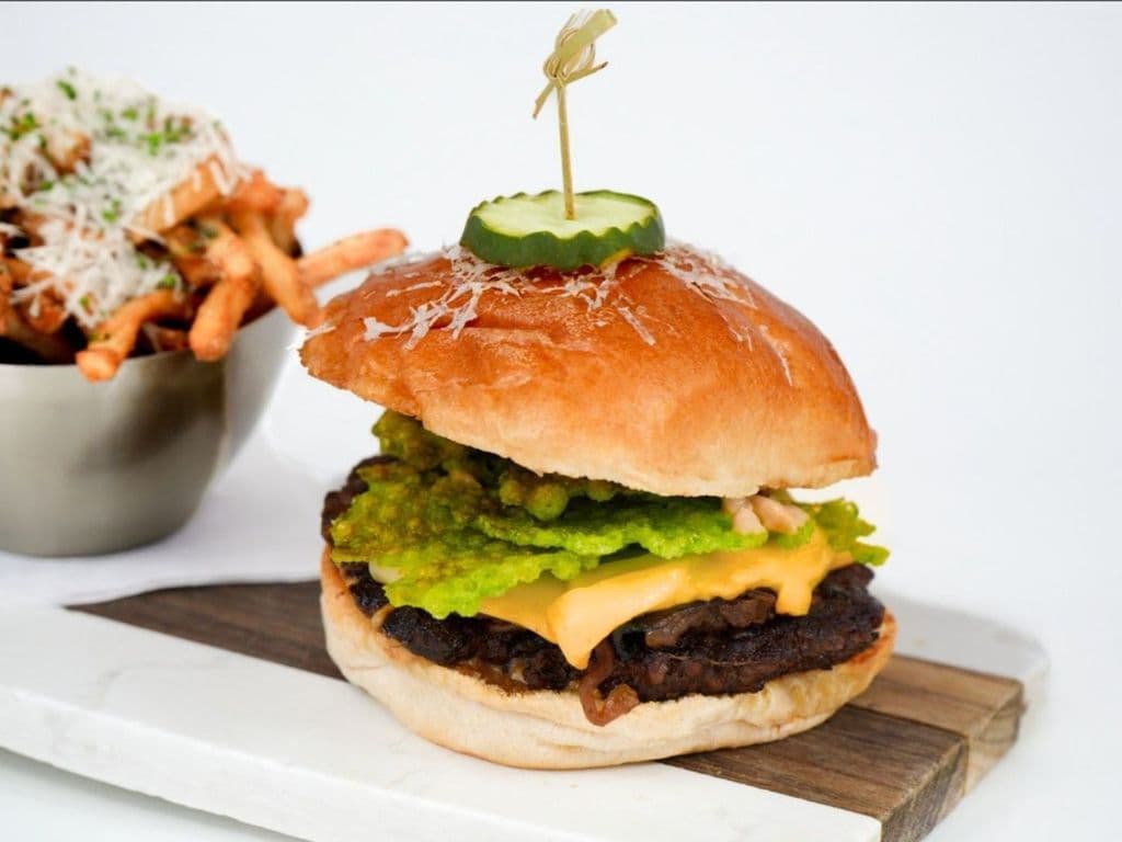 French Onion Burger