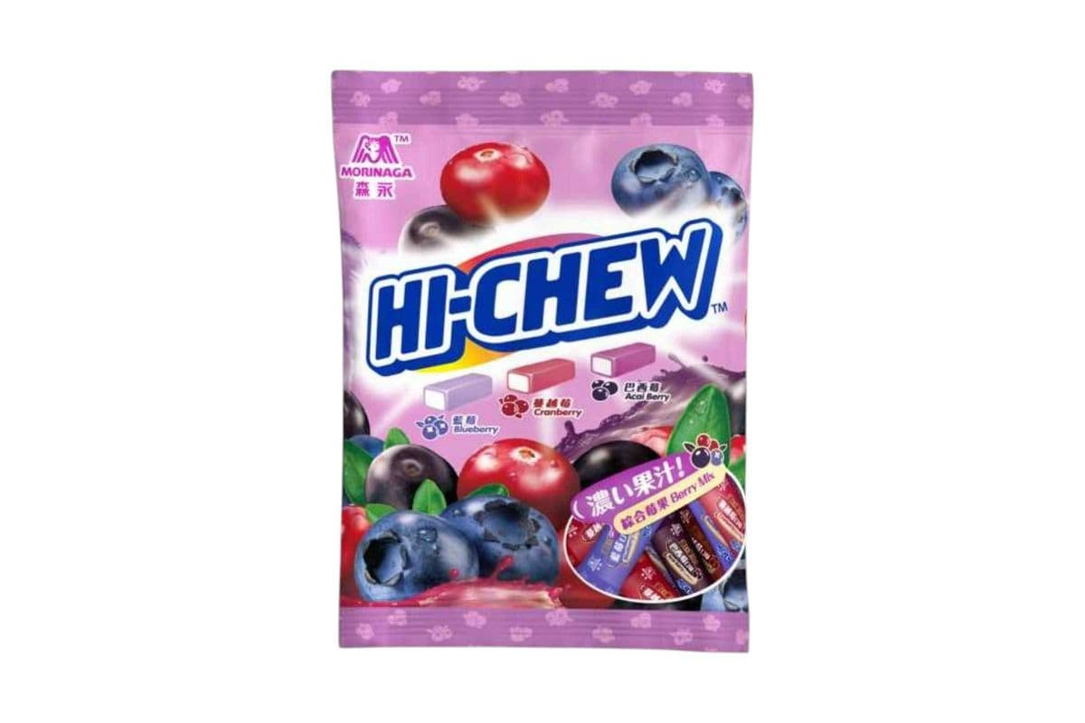 Hi-Chew Gummies Berries Mix Flavour (Taiwan) (85g) (70 Cal)