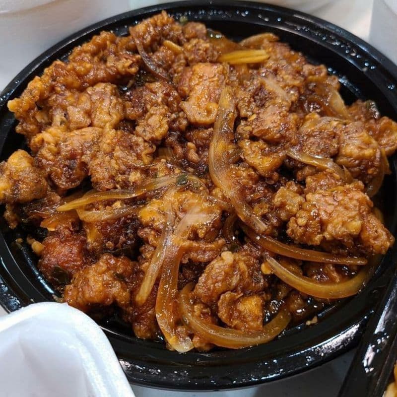 Chilli Chicken with White Meat