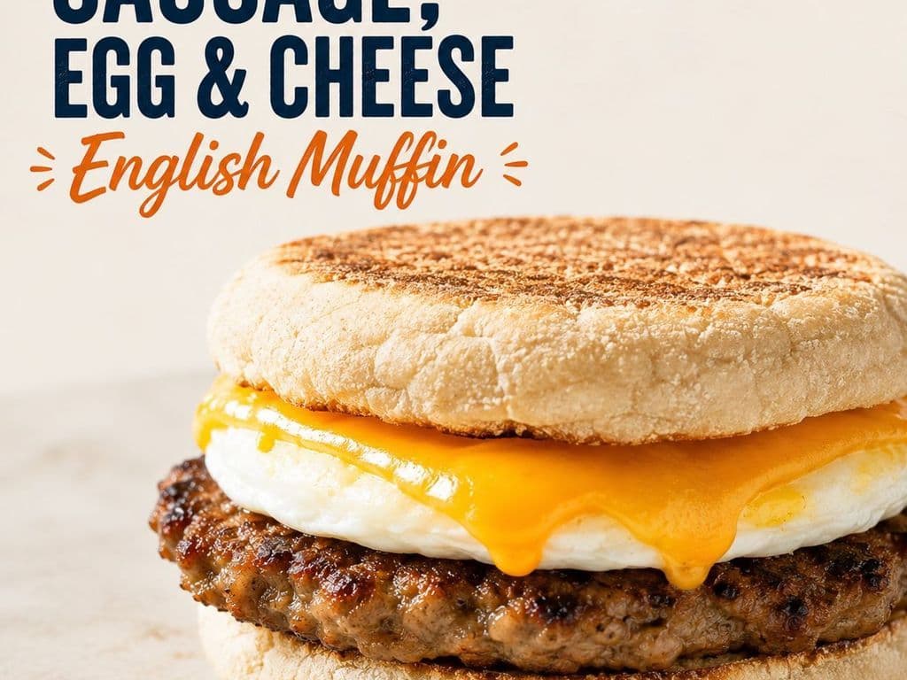 Sausage, Egg & Cheese Sandwich (Limited Time)