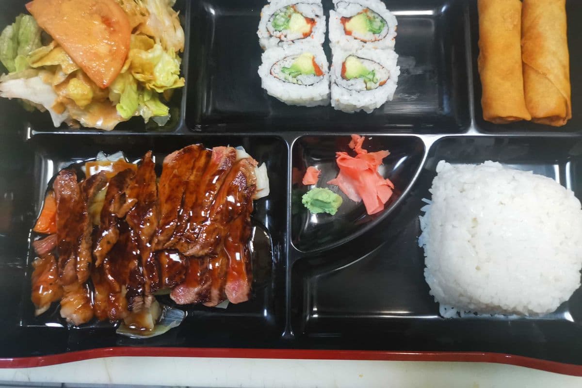 B1. Beef Teriyaki Lunch Bento