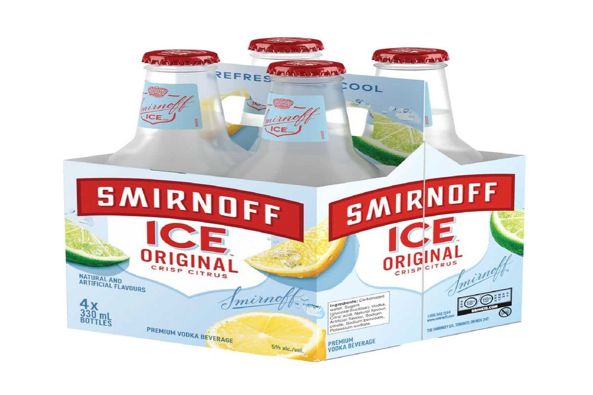Smirnoff Ice Bottles (4 x 330ml)
