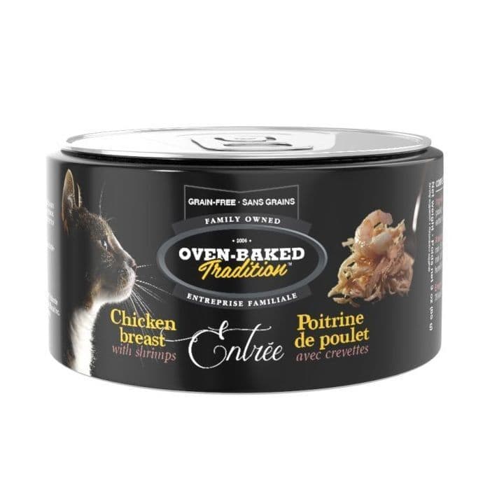 Oven-Baked Tradition Chicken Breast Entrée With Shrimps Cat 3oz