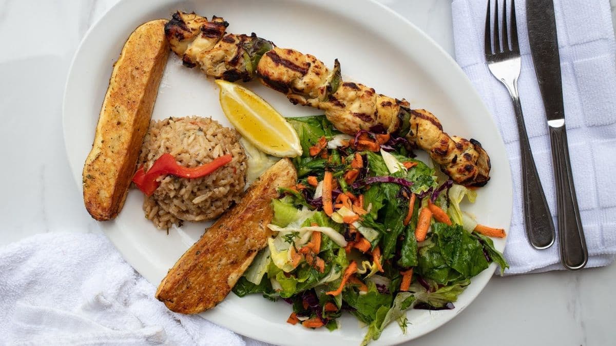 Brochette de poulet / Chicken brochette