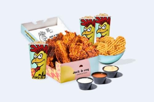 Combo Famille Tendres de Poulet (8 mcx) / Chicken Tenders Family Combo (8 pcs)
