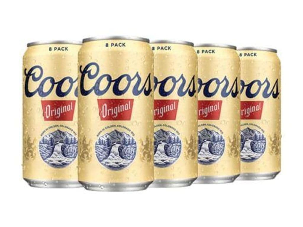 Coors Original Lager Cans (355 ml x 8 ct)