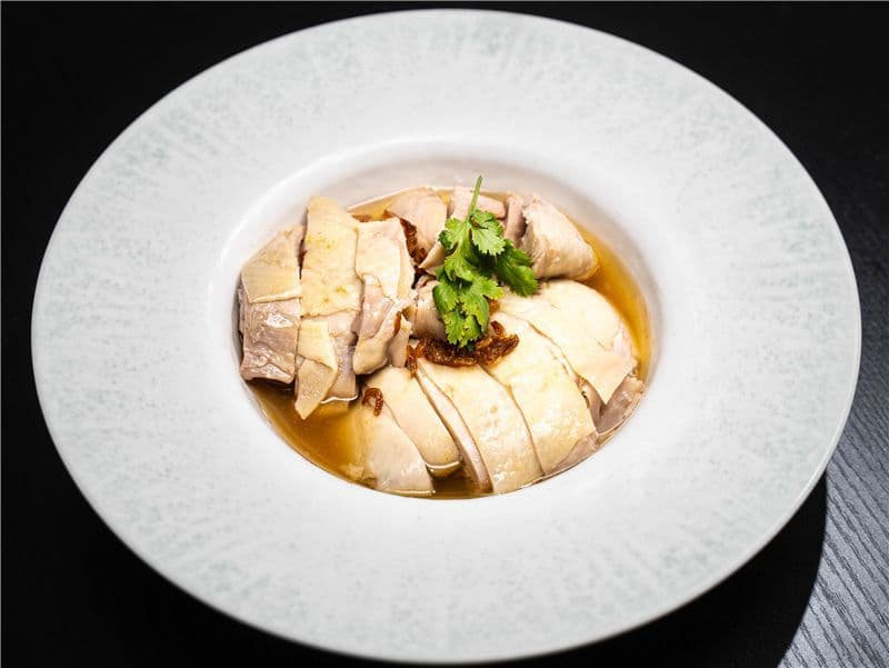 Large Combo A14 Hainanese Chicken A14 蔥油雞(大)套餐