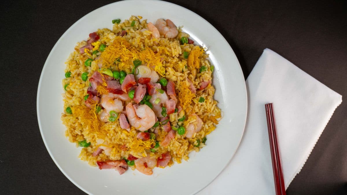 GS Shrimp and BBQ Pork Fried Rice