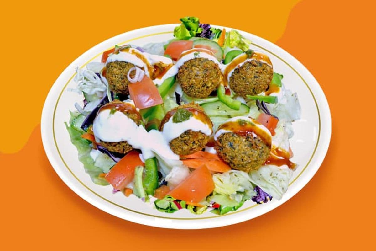 Falafel on Salad