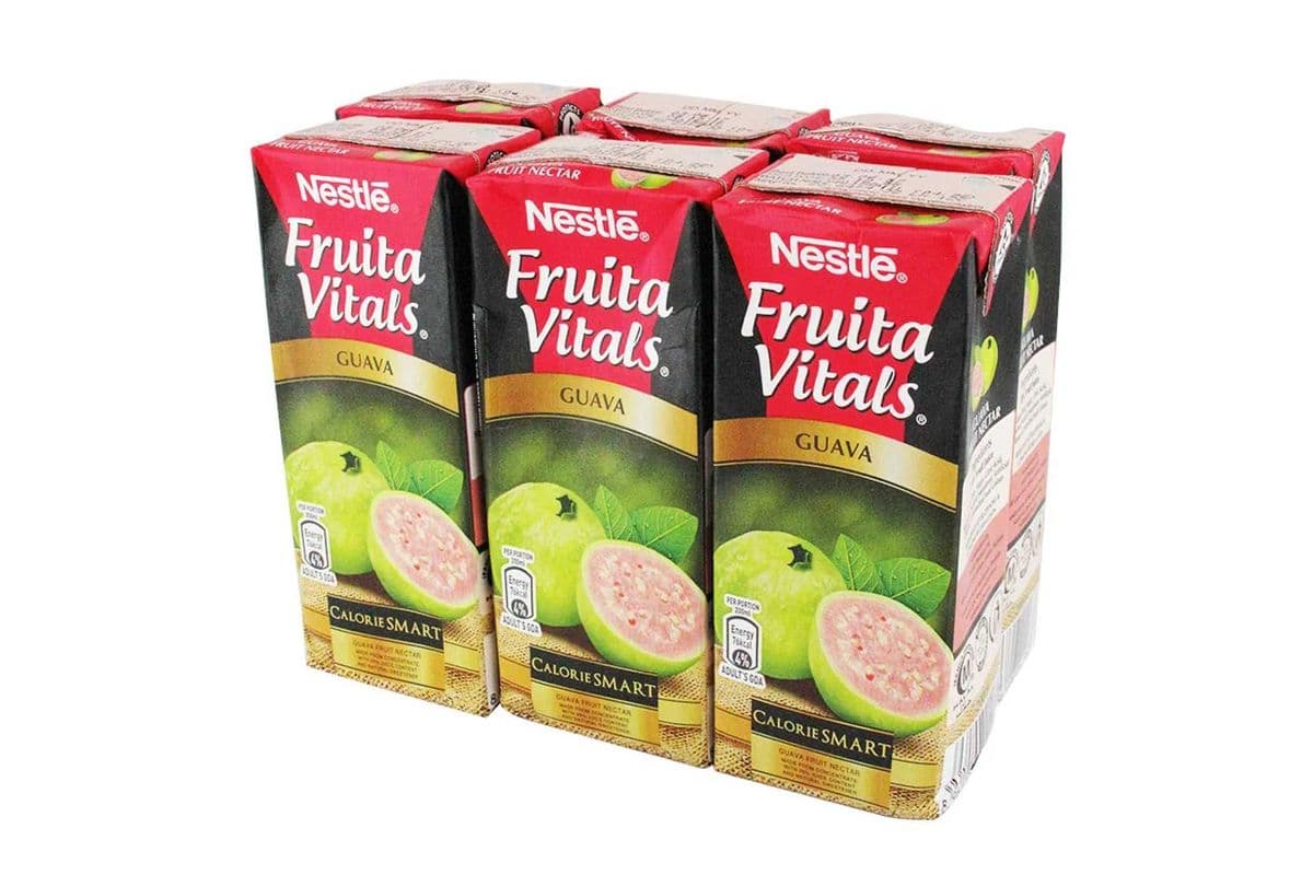 Fruita Vitals Guava Nectar Juice (6 X 200 ml)