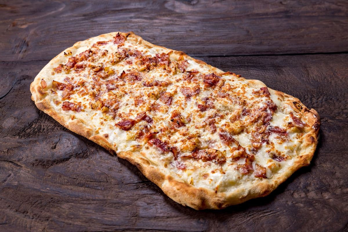 Bacon Carbonara Pizza