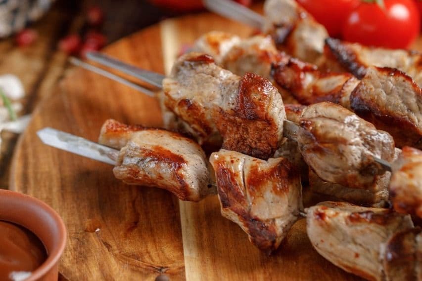 29. Chenjeh Kabab Skewer