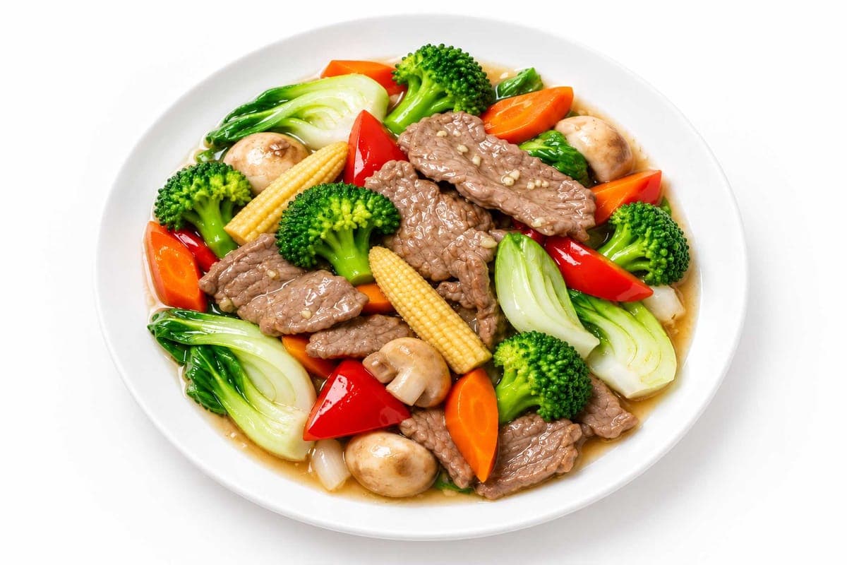 Beef with Mixed Vegetables