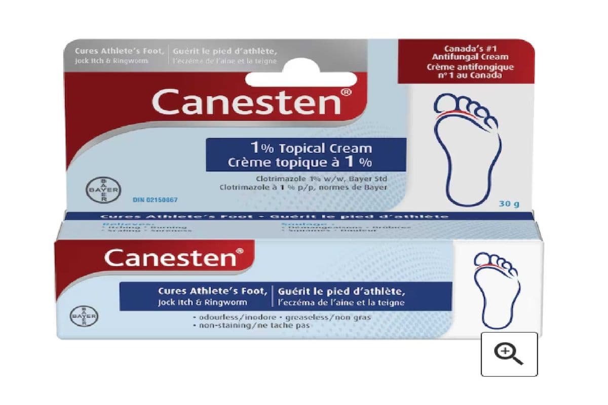 CANESTEN 1% TOPICAL CREAM ATHLETE'S FOOT 30 GM PACK (30 GM )