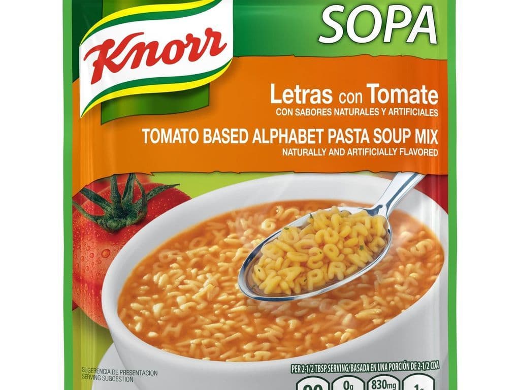 Knorr Sopa Letras 100g