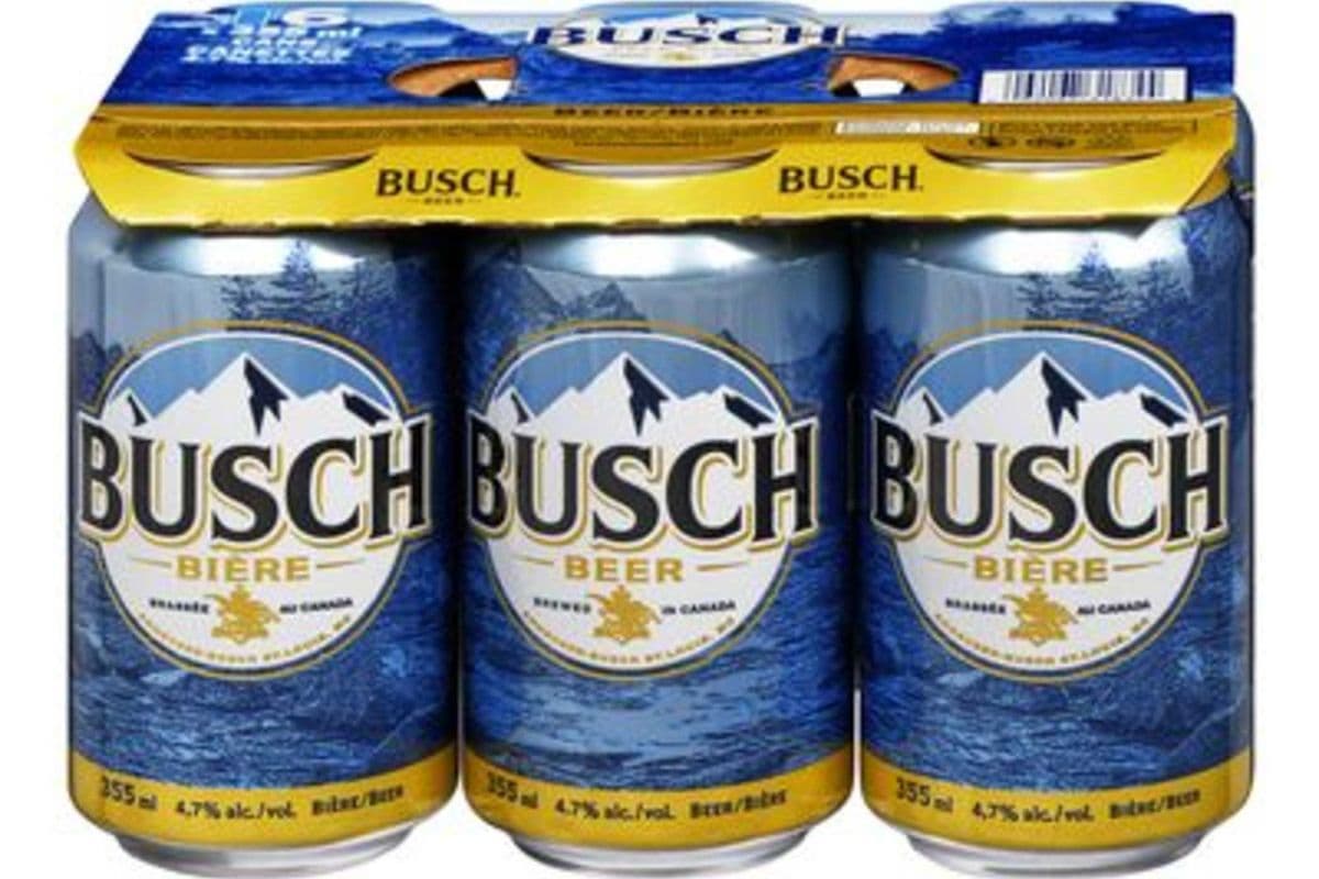 Busch American Lager 6 x 355ml (6 x 355ml)